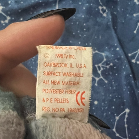 VINTAGE 1998 Batty Ty Beanie Baby - Picture 5 of 5